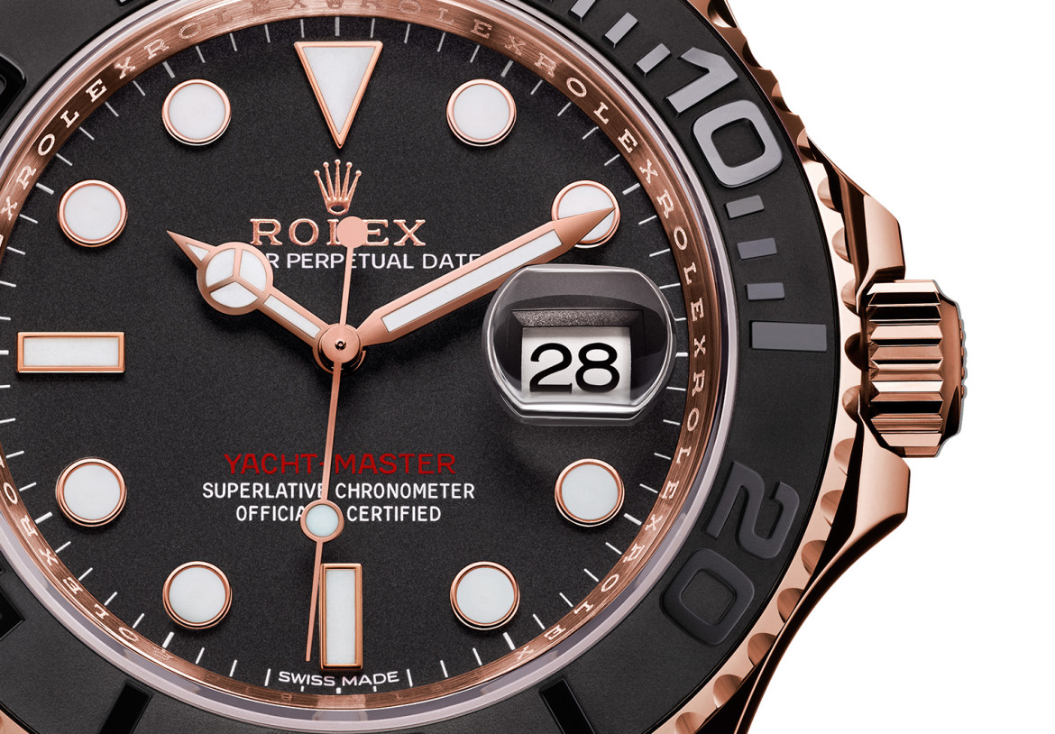Rolex Yacht-Master Everose 116655 Oysterflex rubber 5