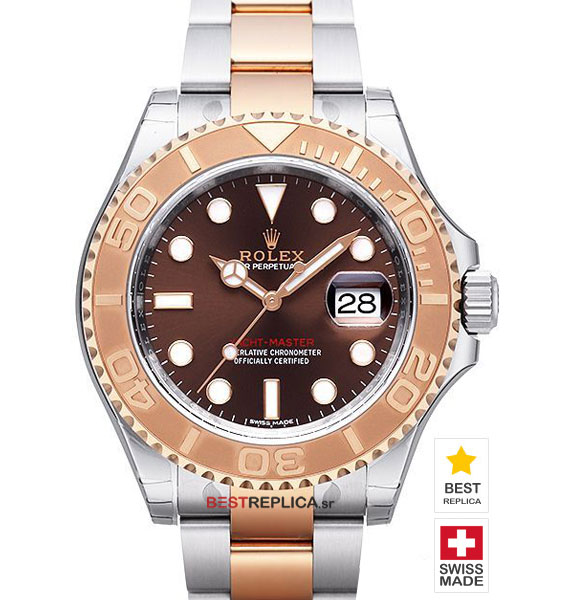 rolex yacht master brown